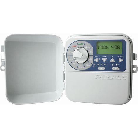 Programmatore irrigazione outdoor 230 24v 4 stazioni rain pro lc 702444