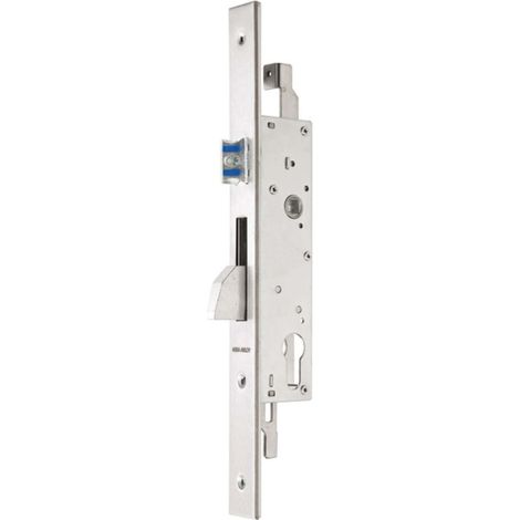 Assa Abloy Serratura Ferro Infilare Montanti 3 Punti Chiusura Art. D81 E.25 Mm.