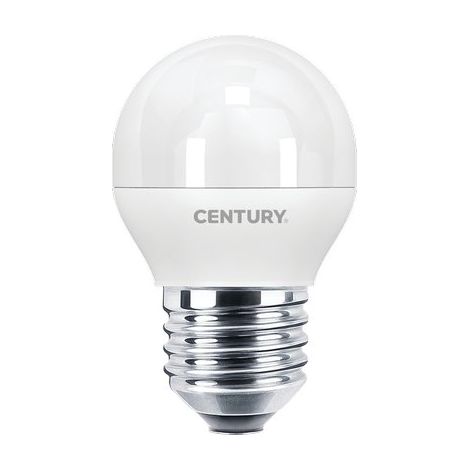 LAMPADA LED SFERA HARMONY 80 CENTURY - CALDA VOLT 230 WATT 6 LUMEN 490 E27- 10 pezzi