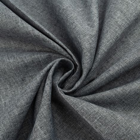 Tessuto impermeabile grigio scuro mélange (1/4)