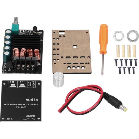 Amplificateur audio Bluetooth stéréo numérique module AUX pour enceintes domestiques (1/5)
