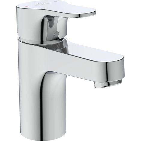 Ideal Standard - Cerabase, Miscelatore monocomando per lavabo, Bocca di erogazione fissa, Cromato (1/6)