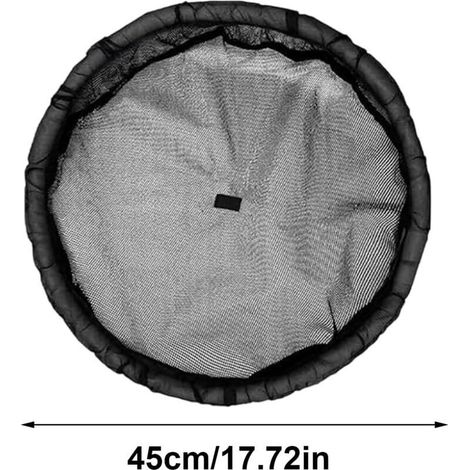 Clôture flottante pour bassin Filet flottant rond Isola Flora – Maille fine de 45 cm, pour jardin, bassin à poissons et décoration intérieure (1/3)