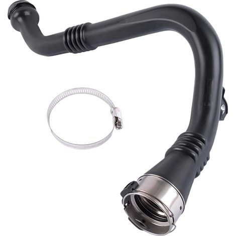 Tubo de admisión de aire del turbocompresor, ajuste preciso, construcción duradera. (1/5)