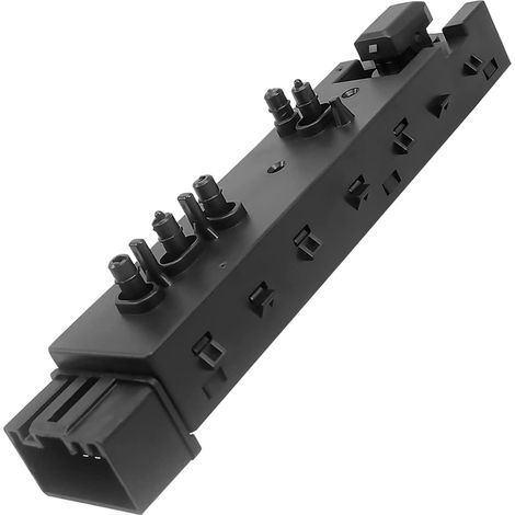Interrupteur de siège électrique avant droit côté passager pour Ford F150 F250/F350/F450/F550 Explorer Fusion Lincoln Mercury 2006-2019 Remplace 9L3Z14A701FA DE9Z14A701BA SW7337 (1/5)