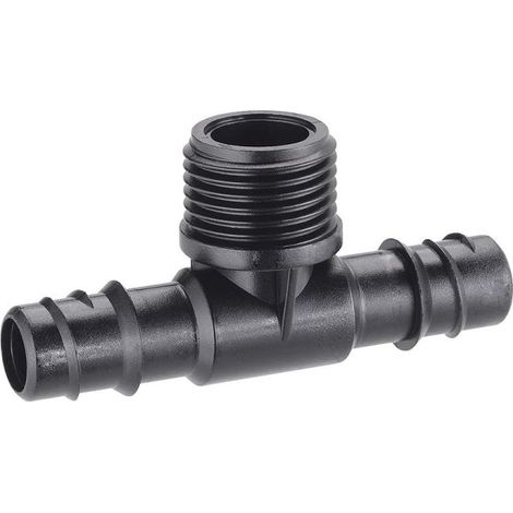 RACCORDO A 3 VIE PER COLLEGARE MICROIRRIGATORI COLIBRI FILETTO MEZZO POLLICE CLA