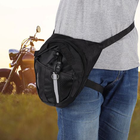 Wasserdichte Motorrad-Hüfttasche, Canvas-Bauchtasche für Fahrer, Fahrradreisetasche mit Ducati-Logo, verstellbarer Gürtel (1/5)