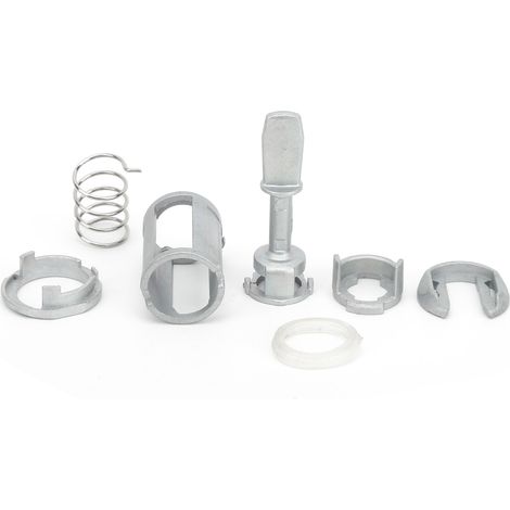 Serrure de porte avant cylindre barillet kit de réparation 1U0837167E compatible SKODA FABIA 1998-2004 (1/5)