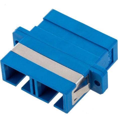 Coupleur fibre optique SC à SC duplex monomode (1/5)