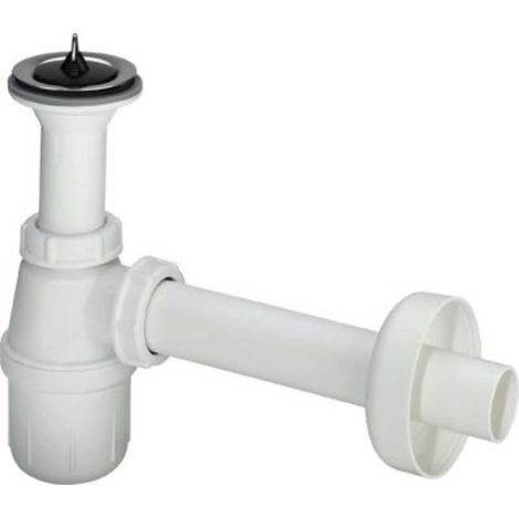 Waschsiphon Viega 703110 Kunststoff Edelstahlventil