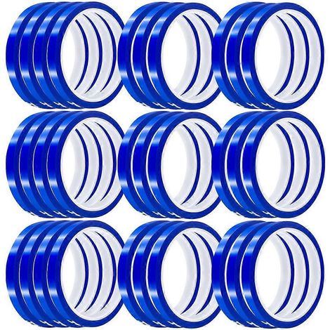 30 rouleaux de ruban thermocollant pour sublimation, ruban de transfert thermique pour tasses en verre, mugs et tissus, 10 mm x 33 m (108 pi) (1/5)