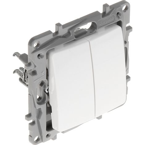 BOUTON MOMENTANÉ DOUBLE LE-764508 Niloe 230 V 6 A LEGRAND