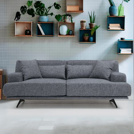 2,5-Sitzer-Sofa Bentley Grey
