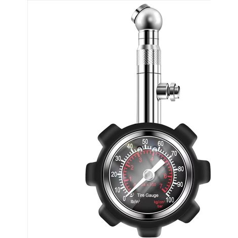 Pneu Jauge De Pression des Pneus De Voiture 100Psi Compteur (1/5)