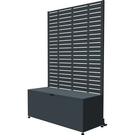 Westmann Gartenbox inkl. Rankgitter 120x50x190 cm (1/5)