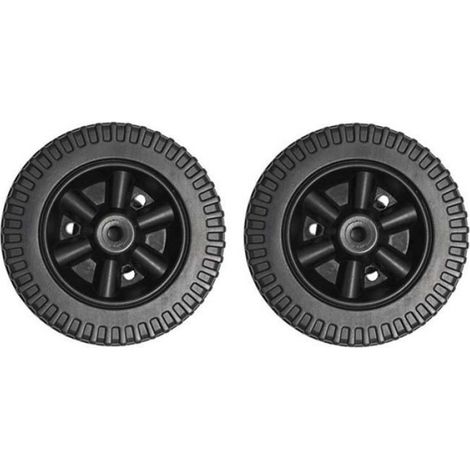 Roue de barbecue - - Charbroil - Lot de 2 - 15,2 cm - Noir (1/3)