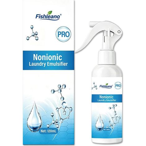 FISHLEANO Textile Emulsifier thoroughly cleans stubborn oil stains and removes with this gentle cleaning formula. (1/5)