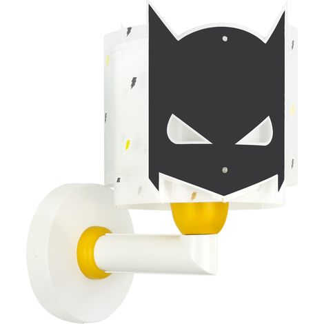 Applique Murale Enfant Super-héros, Noir (1/5)