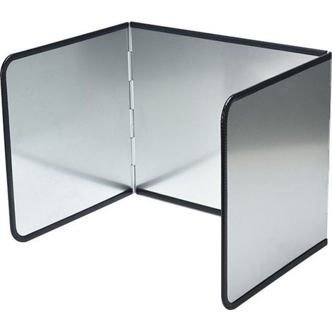 Protector antisalpicaduras plegable para cocina - protección contra salpicaduras - protector antisalpicaduras (tamaño pequeño: 39 x 29 x 30 centímetros)