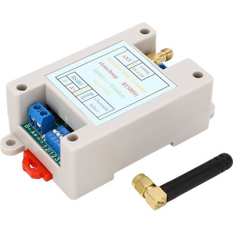Module émetteur-récepteur sans fil 433M DC8-25V VHF UHF Radio RF UART RS485 pour RTU Smart Home (1/4)