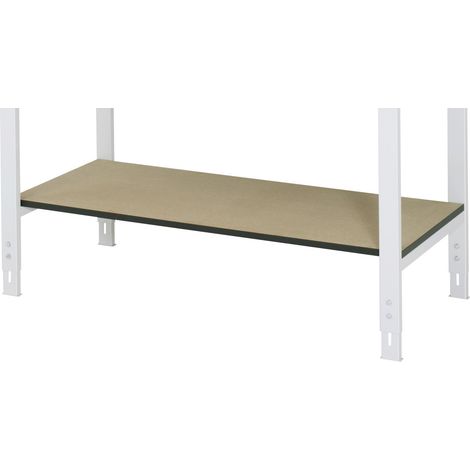 Rau Ablageboden Arbeitstisch Jerry und Tom, B2280(2x1140)xT595xS22 mm (MDF) (1/2)