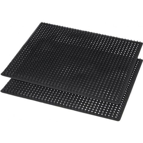 Tapis de Grattage Vache pour cheval 36x30cm Soulage Démangeaisons(36 30cm 2) Soulage démangeaisons, texture douce, réduit stress, pour idéal étables, usage quotidien vaches chevaux (1/5)