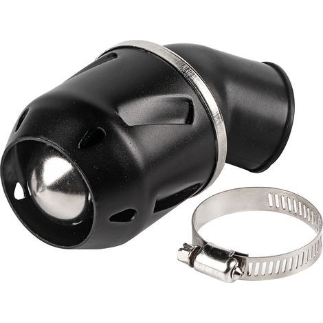 35-mm-Luftfilter in Kugelform, Ansaugreiniger für Motorrad, Roller, ATV, Dirtbike, Schwarz (1/5)