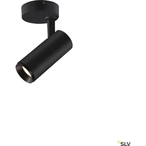 Plafonnier LED NUMINOS® S intérieur noir/noir LED 1042W 36° UGR  16 - SLV - 1004115 (1/4)