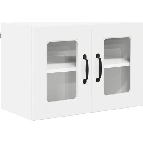 Meuble mural de cuisine,Armoire de cuisine Blanc brillant 60 x 31 x 40 cm CFW73759 (1/5)