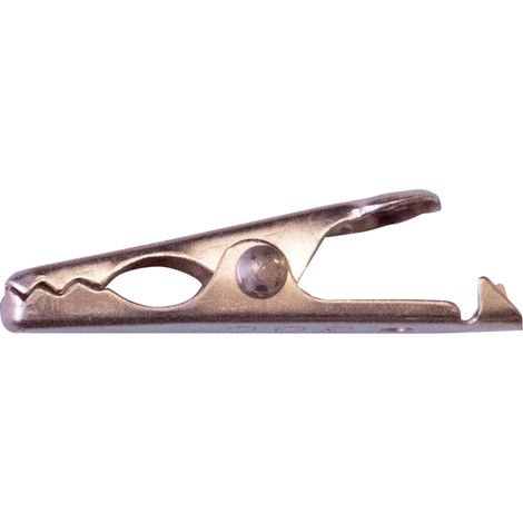 Mueller Electric BU-30C Mini pince crocodile cuivre Plage de serrage max.: 4.80 mm Longueur: 27.69 m