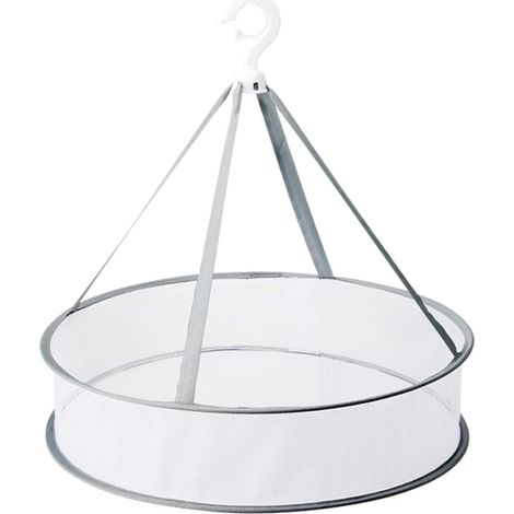 Filet De Sechage - Filet Suspensif Pliable En Polyester Blanc - Pour Vetements Herbes Fruits Et Legumes - 1 Piece (1/5)