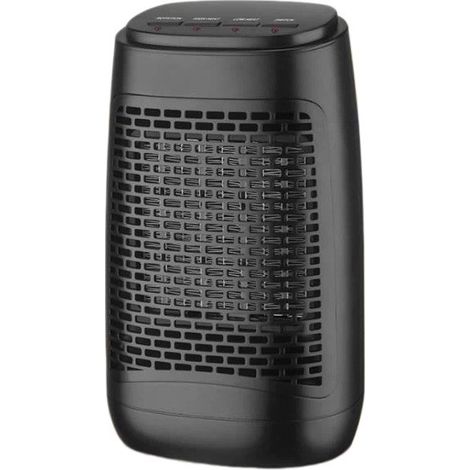 Mini radiateur électrique d'appoint 1200 W, souffleur d'air chaud en céramique pour la maison et le bureau, prise européenne 220-250 V (1/4)