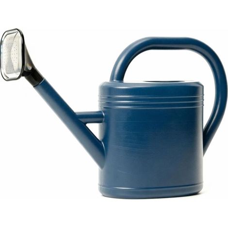 Arrosoir Plastique 3L avec Bec Long, Arrosoir pour Plantes d'Intérieur et Jardin, Design Ergonomique avec Poignée Courbée, Bleu (1/5)