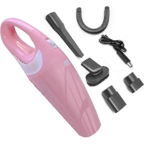 Aspirateur Rose Chargé Portable Blanc Véhicule (1/2)