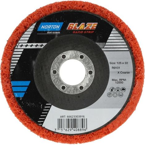 Norton Schleifscheibe - Blaze Rapid Strip- 127x22.225
