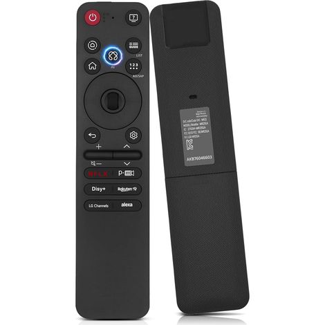 Remplacement pour LG Magic Remote MR25GA – Télécommande pour LG Smart TV OLED, QNED, UHD, LED & LCD avec Commande vocale AI, pointeur, molette de défilement et Touches de Raccourci (1/5)