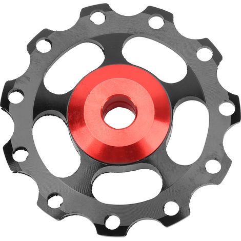 Guide Roue de Vélo de Montagne 11 Dents Poulie de Dérailleur Arrière Léger Résistant Palier Anodisé Alliage d'Aluminium Robuste (1/5)
