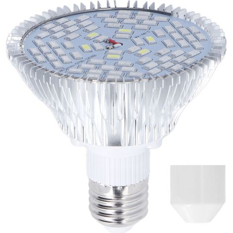 Lampe de culture LED à spectre complet E27 50W 78 diodes à faible dégagement de chaleur (LGL)-AquaForge (1/5)