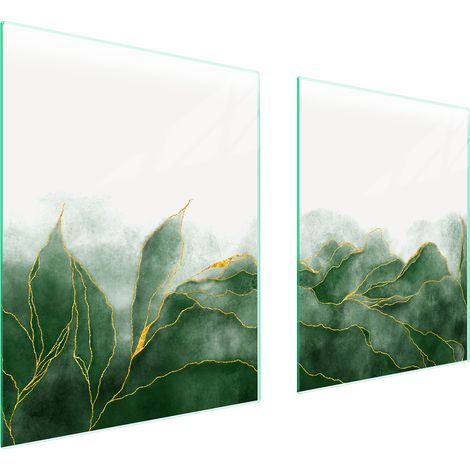 GLASSCHUTZPLATTE FÜR HERD 85x52 BLÄTTER (1/5)