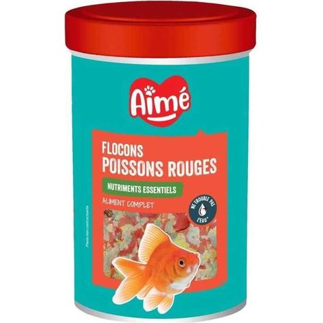 Alimento para peces - AIME - Copos para peces rojos - 1000 ml (1/3)
