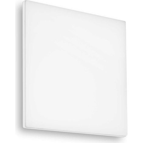 Plafoniera Quadrata Moderna Mib Alluminio-Materie Plastiche Bianco Led 19W 3000K (1/2)