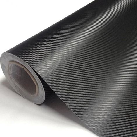 PELLICOLA ADESIVA IN CARBONIO 3D 100X250 AUTO/MOTO ADESIVA ANTIGRAFF WRAPPING
