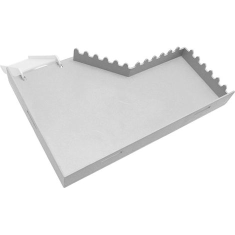 VGEBY plate-forme de cage en plastique VGEBY Plate-forme de cage pour hamster Plate-forme de Cage à animalerie jouet En forme de L (1/5)