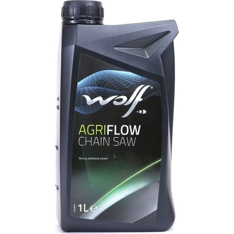 Huile de chaîne Wolf pour tronçonneuse. Bidon 1L