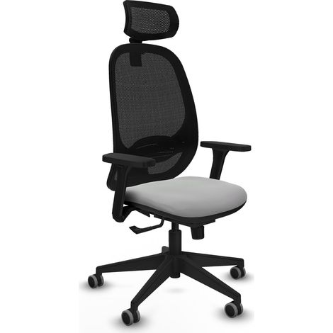 Bürostuhl piqueras y crespo Cilanco schwarz Kunstleder Mesh (1/2)