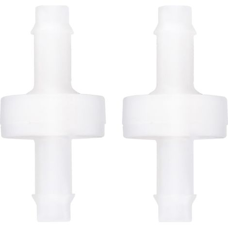1/4" 6mm PVDF Ozone Resistant One-Way Check Valve, Plastic Micro Diaphragm Check Valve for Hot Tub (1/5)