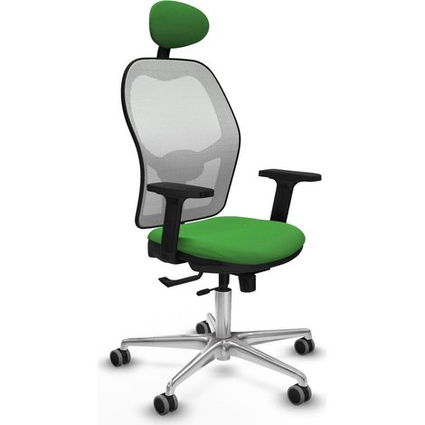 Silla de oficina piqueras y crespo Jorquera mostaza brazos ajustables (1/2)