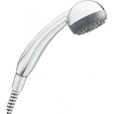 Handbrause Mutine PVC verchromt, 2-strahlig, Durchmesser 65mm