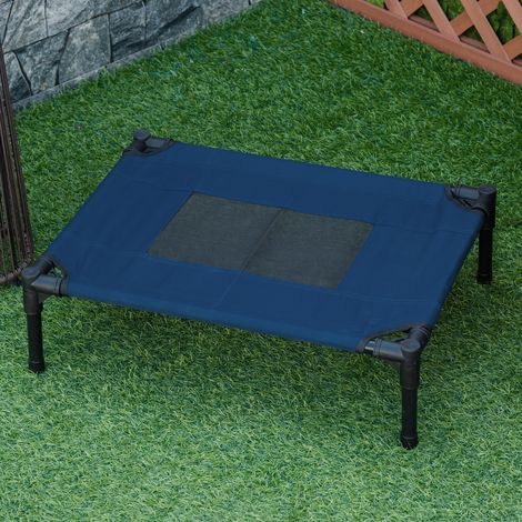 Lit lit brun pour animaux 61x46x18cm - d’été pour chien extérieur et intérieur