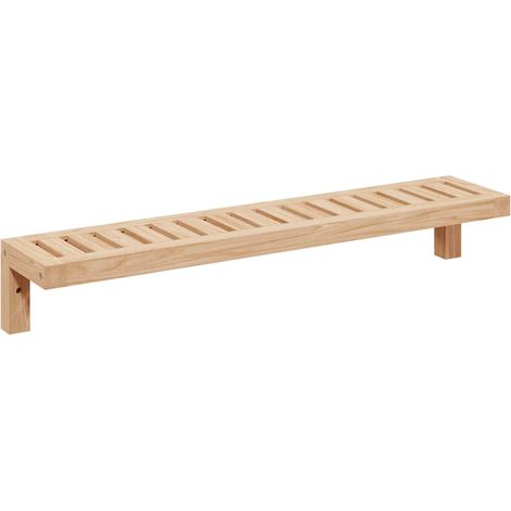 Étagère murale,Étagère flottante suspendue Beige 62 x 10 x 12,5 cm CFW29235 (1/5)